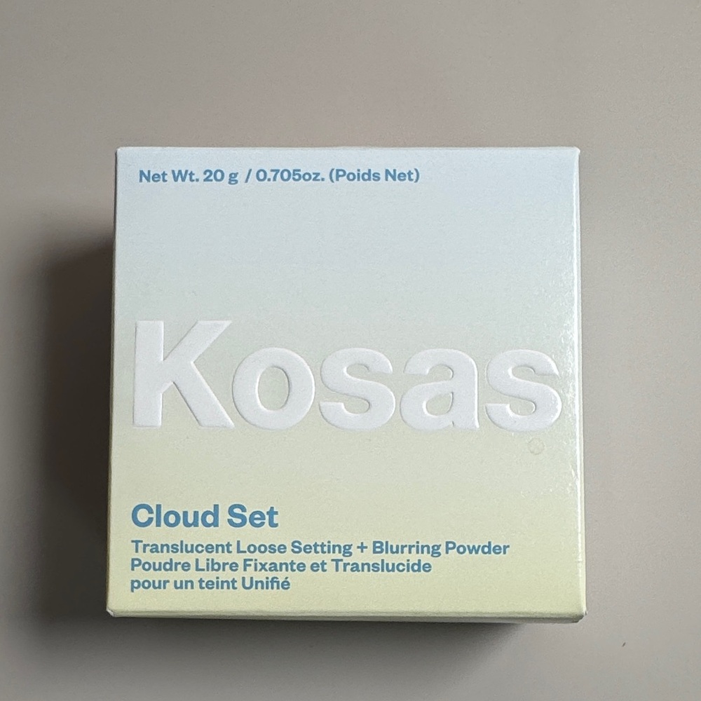 Kosas Cloud Set Translucent Loose Setting- Blurring Powder *SEALED NIB* in Candy